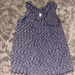 Cute black and white tank top!